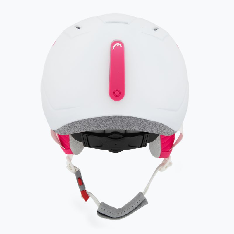 Detská lyžiarska prilba HEAD Maja Visor white/silver red 4