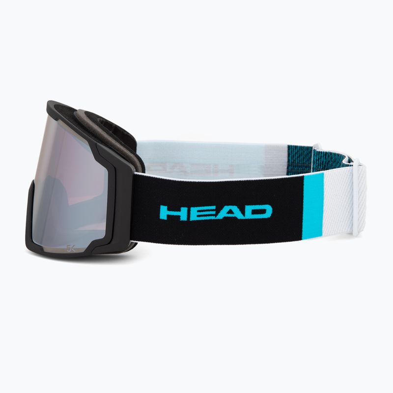 Lyžiarske okuliare HEAD Neves Pre 5K Race chrome/rd/5k chrome/orange 5