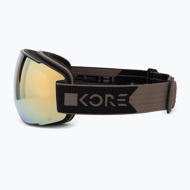 Lyžiarske okuliare HEAD Magnify 5K gold/kore/5k gold/orange 5