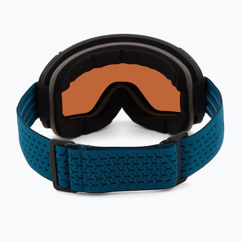 Lyžiarske okuliare HEAD Magnify 5K blue/petrol/5k blue/orange 4