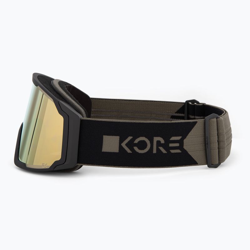 Lyžiarske okuliare HEAD Neves Pro 5K Kore S3 black/gold 4