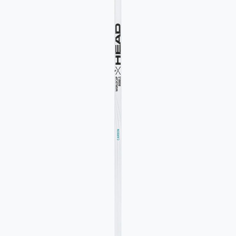 Lyžiarske palice HEAD Worldcup Rebels Carbon white 2