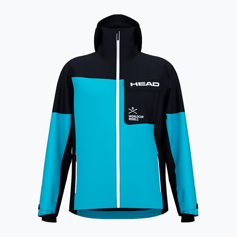 Pánska lyžiarska bunda HEAD Race Nova black/blue