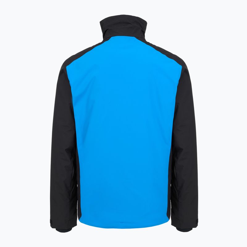 Pánska lyžiarska bunda HEAD Supershape II print/ocean blue 7