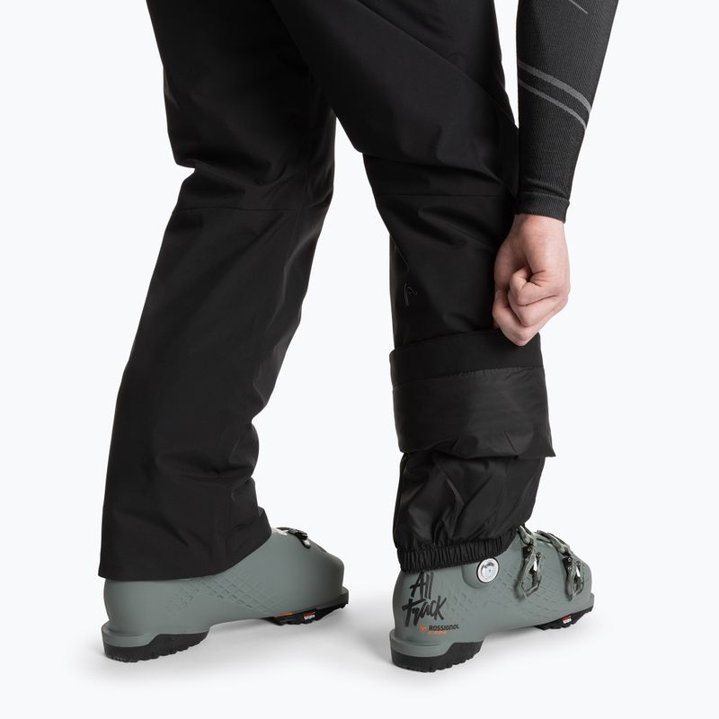 Pánske lyžiarske nohavice HEAD Supershape black 5