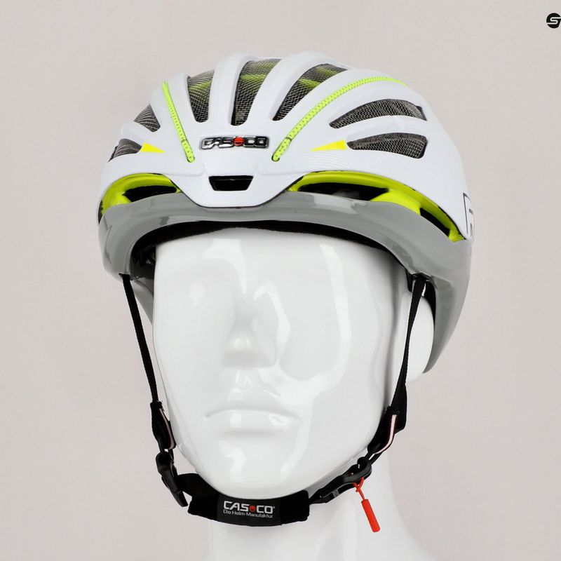 Cyklistická prilba CASCO Speedairo 2 RS biela 04.1536 10