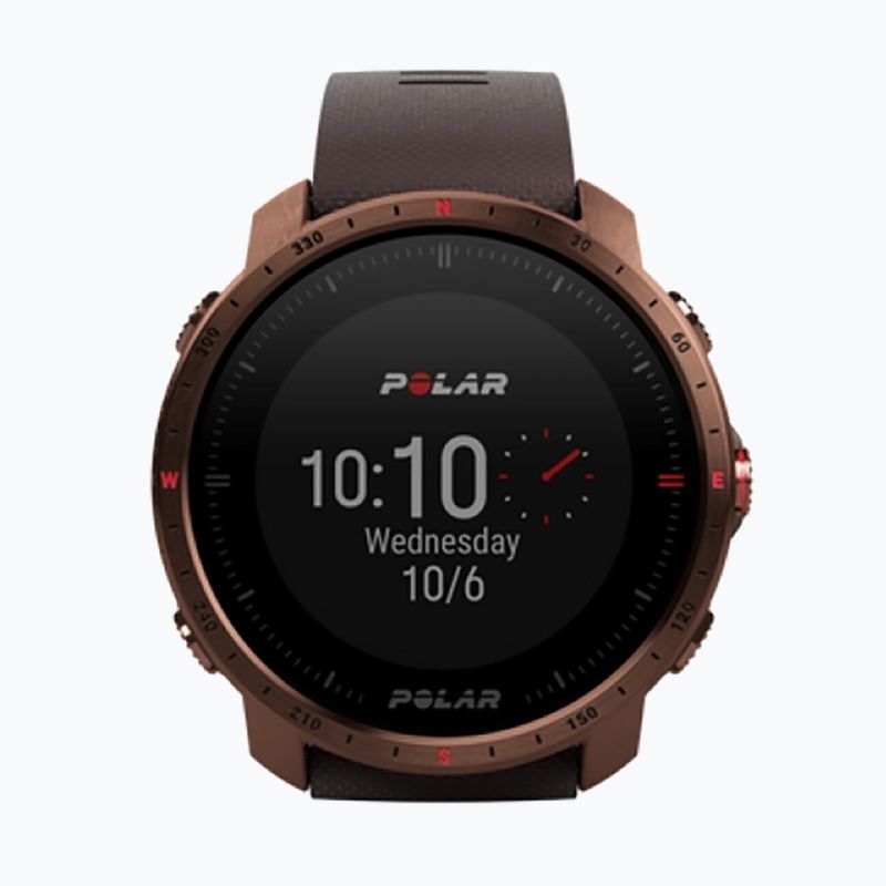 Hodinky Polar brown Grit X Pro 2