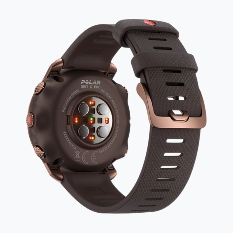 Hodinky Polar brown Grit X Pro 4