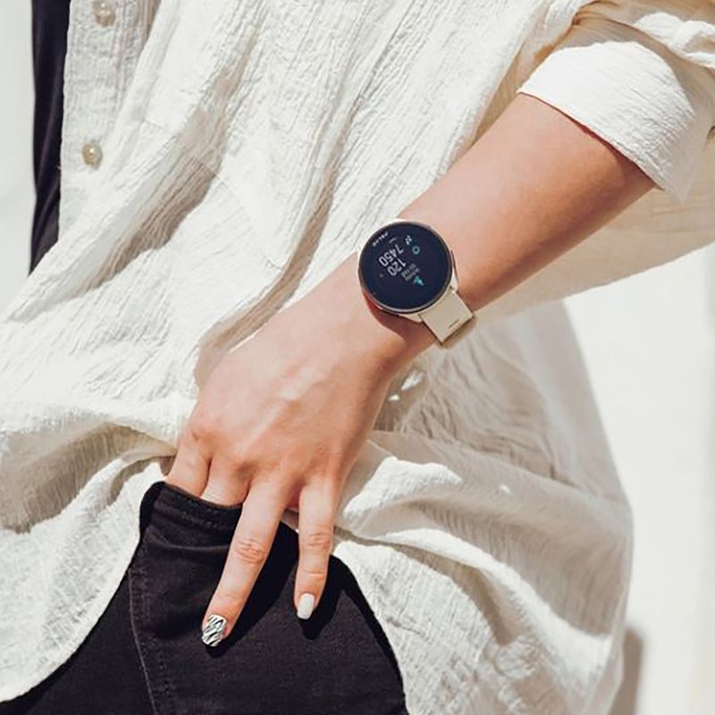 Hodinky Polar Pacer cream PACER WHI 4