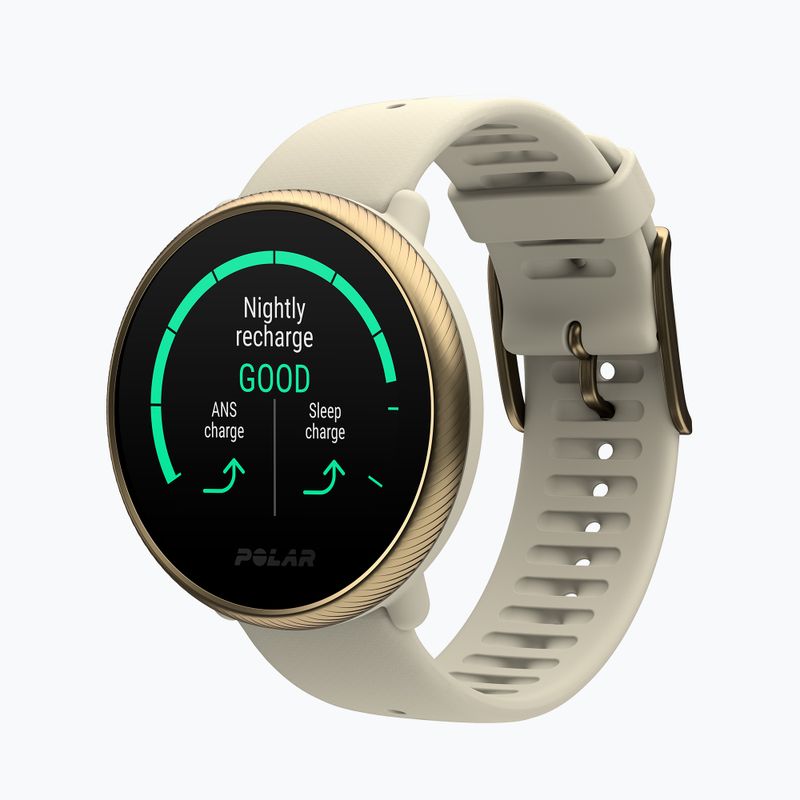 Hodinky Polar Ignite 2 Champagne/Gold Crystal 10