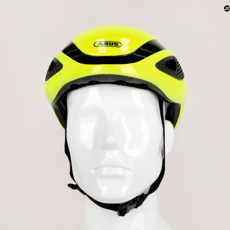 Cyklistická prilba ABUS GameChanger neónovo žltá 77811 9