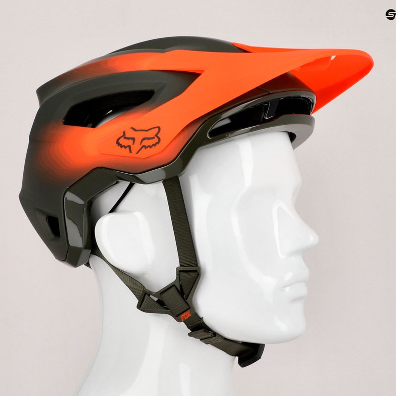 Cyklistická prilba FOX Speedframe Pro Fade zeleno-oranžová 29463_099_L 10