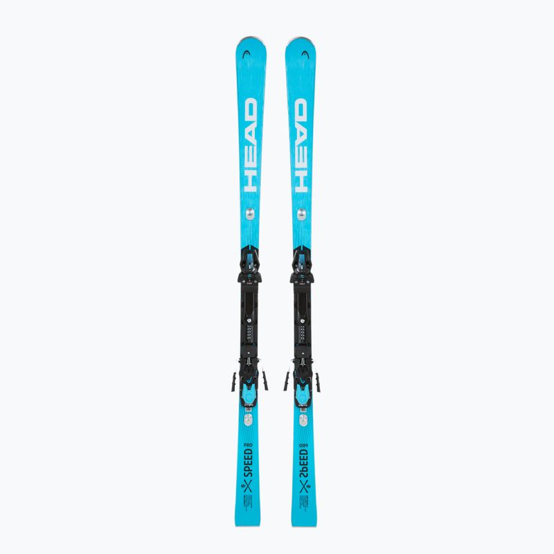 Zjazdové lyže HEAD WC Rebels e-Speed ​​Pro RP WCR 14 + Freeflex 14 GW blue/white