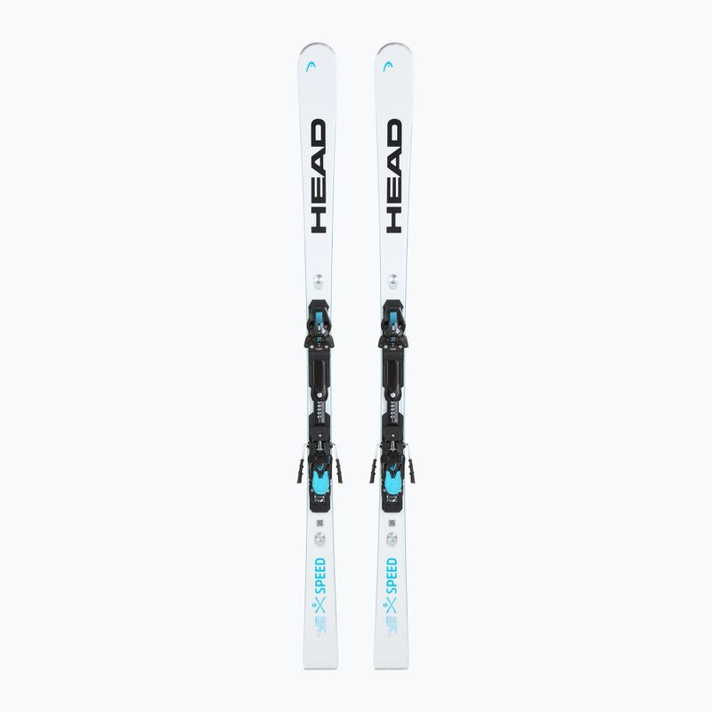 Zjazdové lyže HEAD WC Rebels e-Speed ​​RP EVO 14 + Freeflex 14 GW white/blue