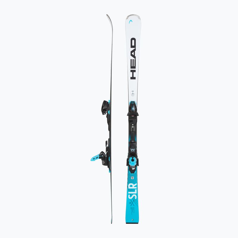 Zjazdové lyže HEAD WC Rebels e.SLR + viazanie PR 11 GW white/blue 2