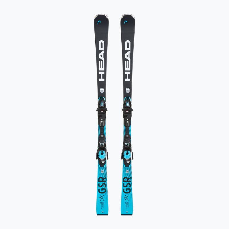 Zjazdové lyže HEAD Worldcup Rebels e.GSR + viazanie PR 11 GW black/blue