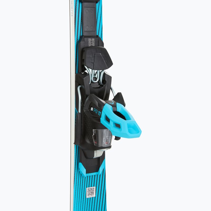Zjazdové lyže HEAD Worldcup Rebels e.GSR + viazanie PR 11 GW black/blue 5