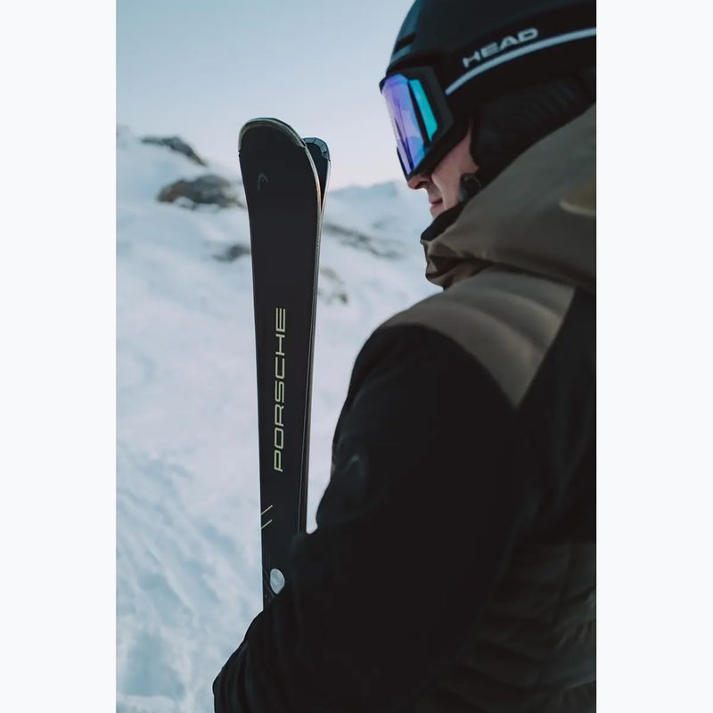 Zjazdové lyže HEAD Porsche 7 Series SW BB-PR + viazanie Protector PR 13 GW black/yellow 11