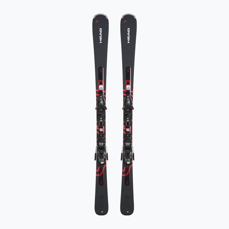Zjazdové lyže HEAD Shape e.V5 AMT-PR + viazanie PR 11 GW anthraciete/red