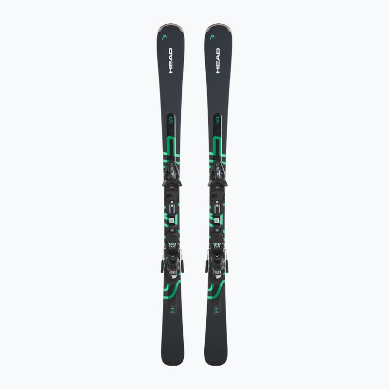 Zjazdové lyže HEAD Shape V4 AMT-PR + viazanie PR 11 GW anthracite/green