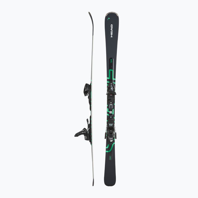 Zjazdové lyže HEAD Shape V4 AMT-PR + viazanie PR 11 GW anthracite/green 2