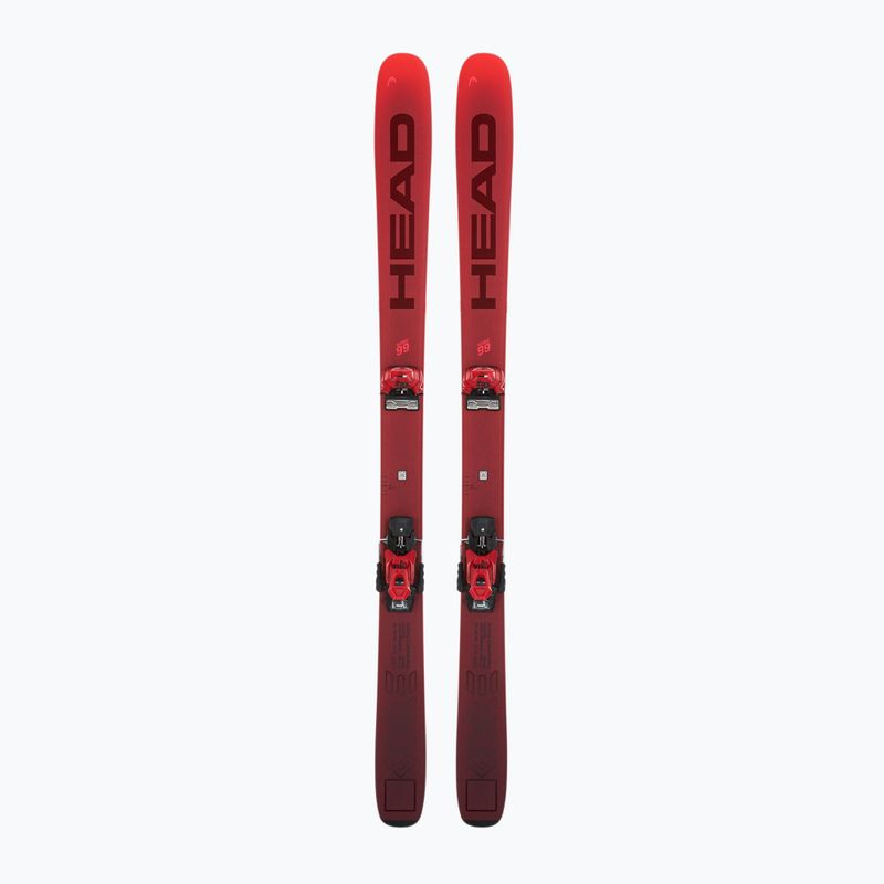 Zjazdové lyže HEAD Kore 99 + viazanie Attack 14 GW red/anthracite