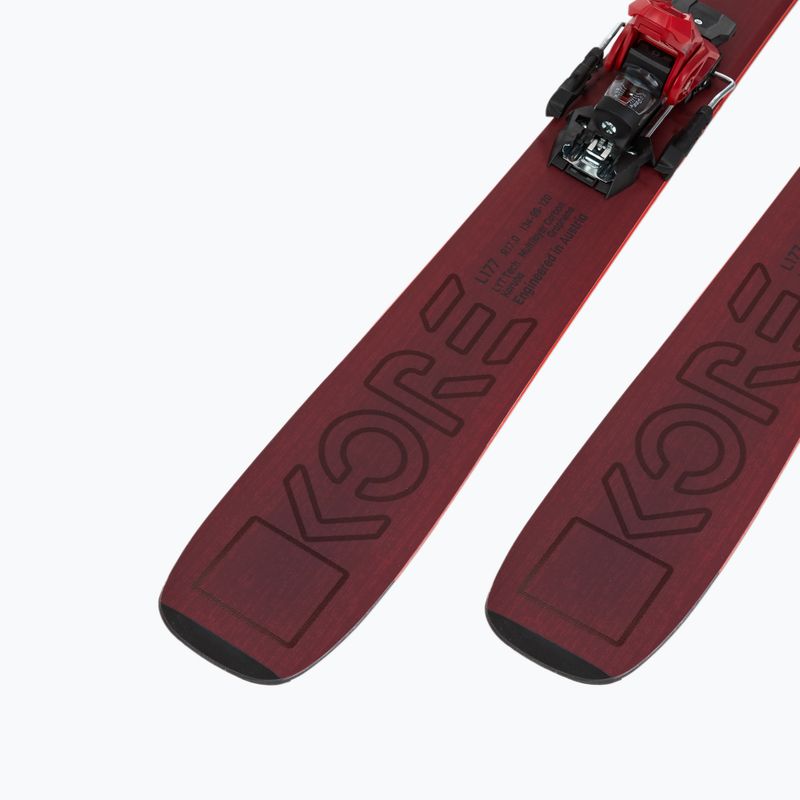 Zjazdové lyže HEAD Kore 99 + viazanie Attack 14 GW red/anthracite 7