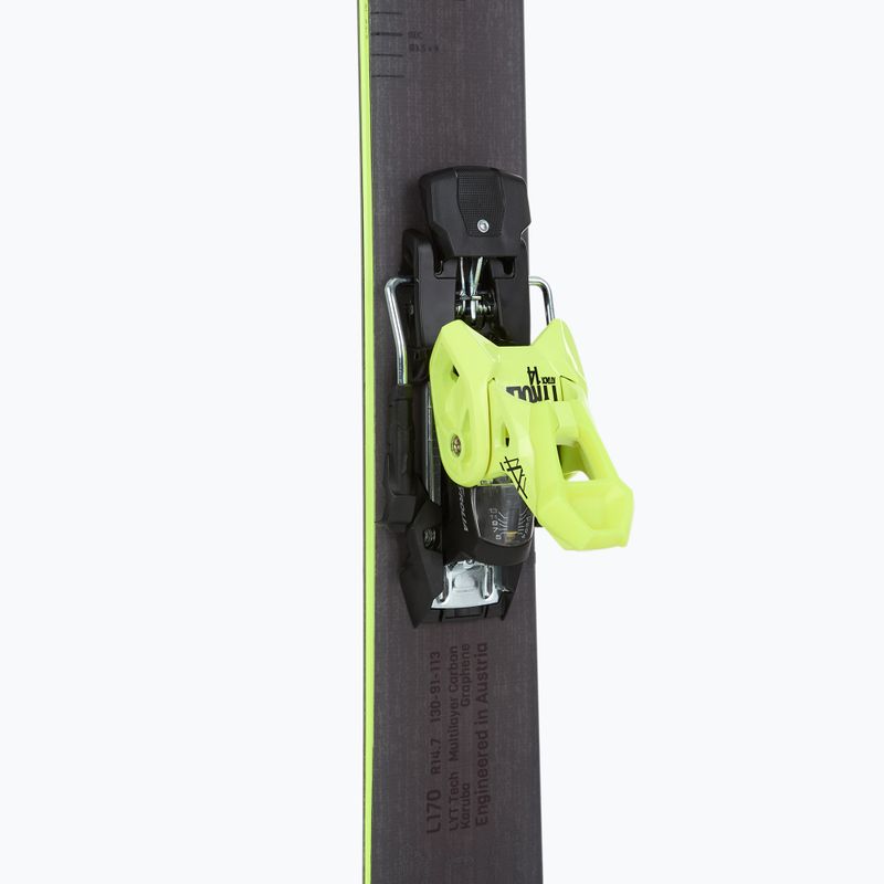 Zjazdové lyže HEAD Kore 93 + viazanie Attack 14 GW yellow/anthracite 5