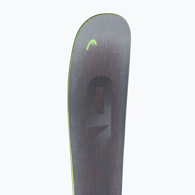 Zjazdové lyže HEAD Kore 93 + viazanie Attack 14 GW yellow/anthracite 6