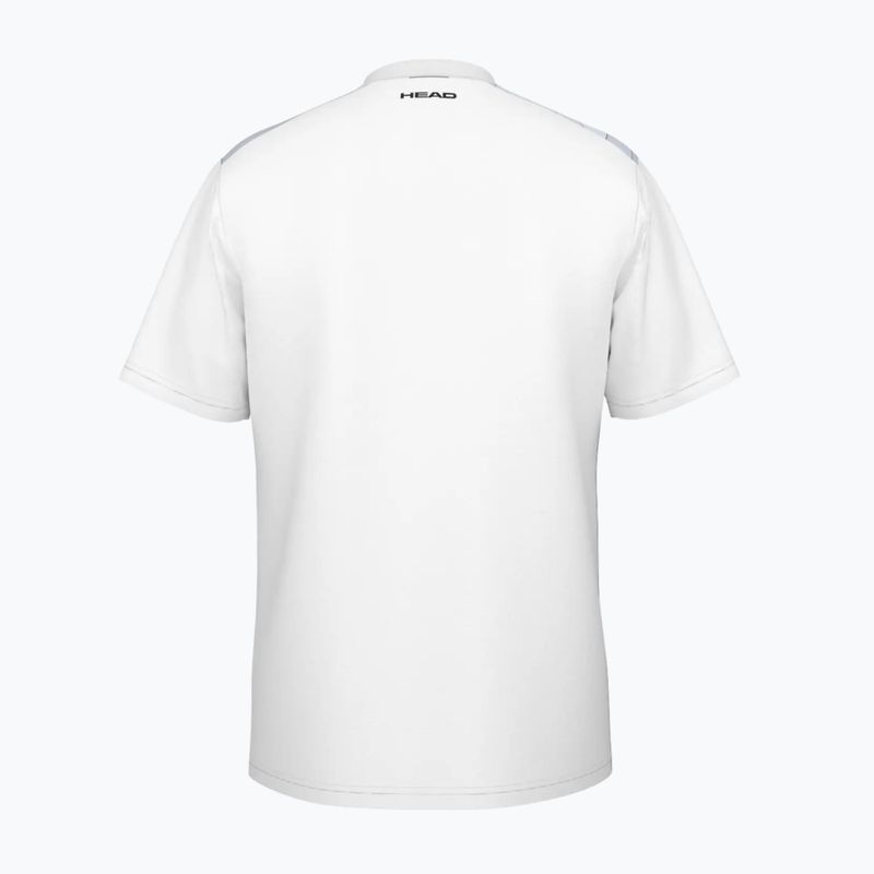 Pánske tenisové tričko HEAD Topspin print vision m/navy 2