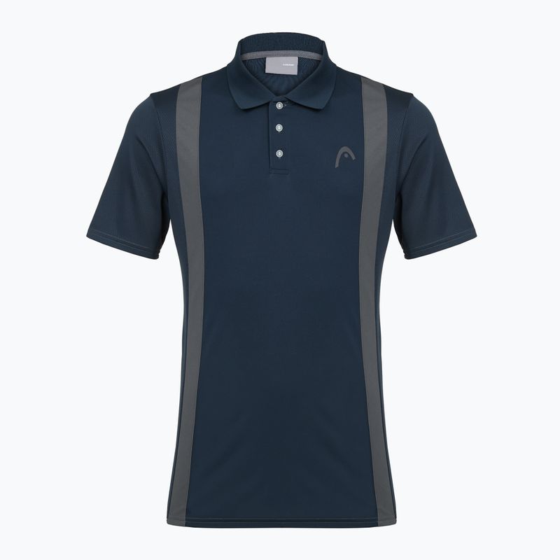 Pánske tenisové polo tričko HEAD Club 25 Tech Polo navy 7