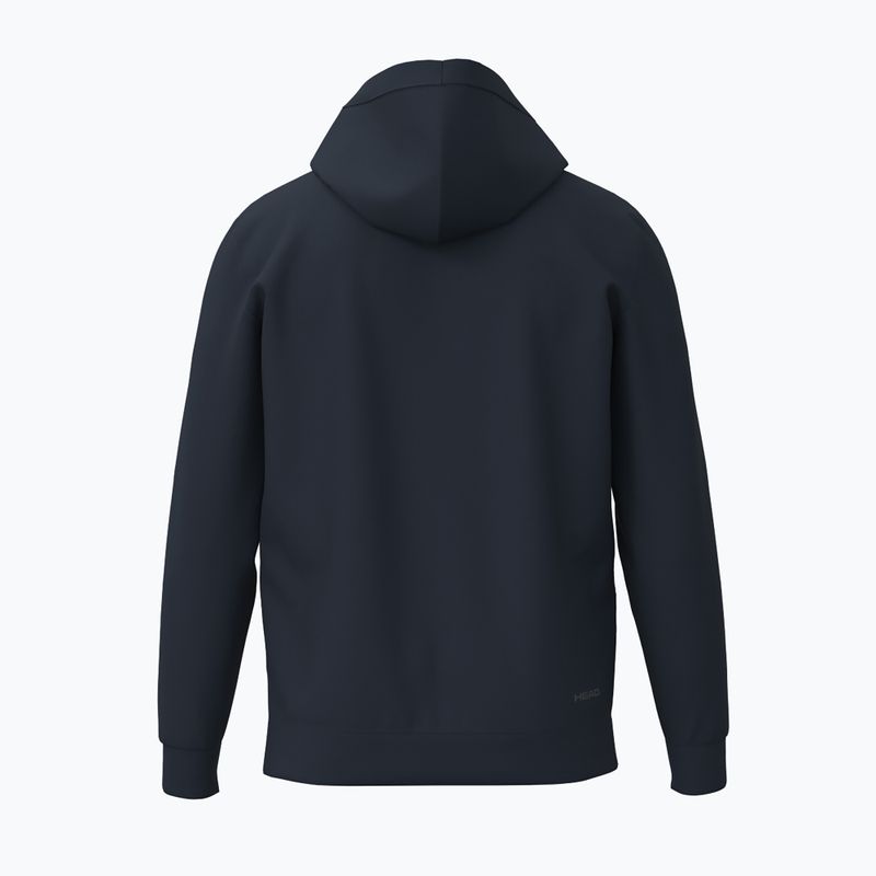 Pánska mikina HEAD Club Original Hoodie navy 2