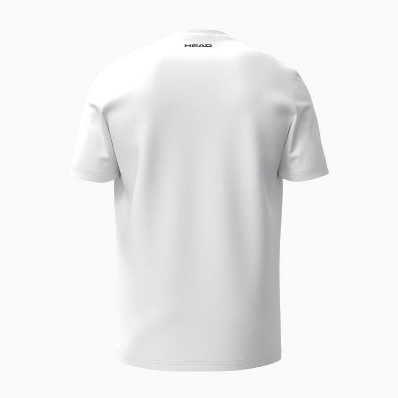 Pánske tenisové tričko HEAD Club Original white 2