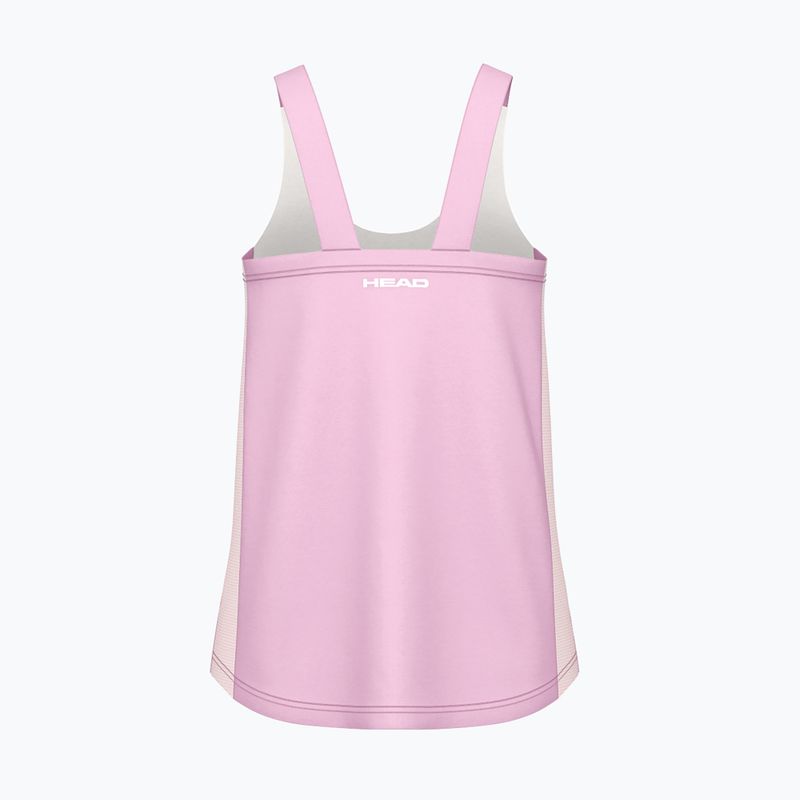 Dámske tenisové tielko HEAD Spirit Tank Top print vision w/alight lilac 2