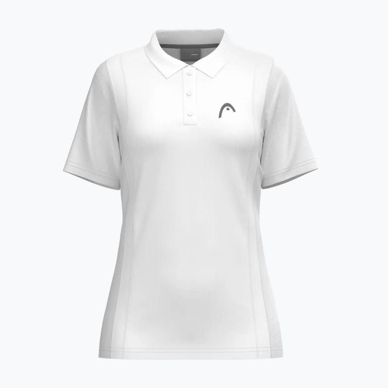 Dámske tenisové tričko HEAD Club 25 Tech Polo W white 7