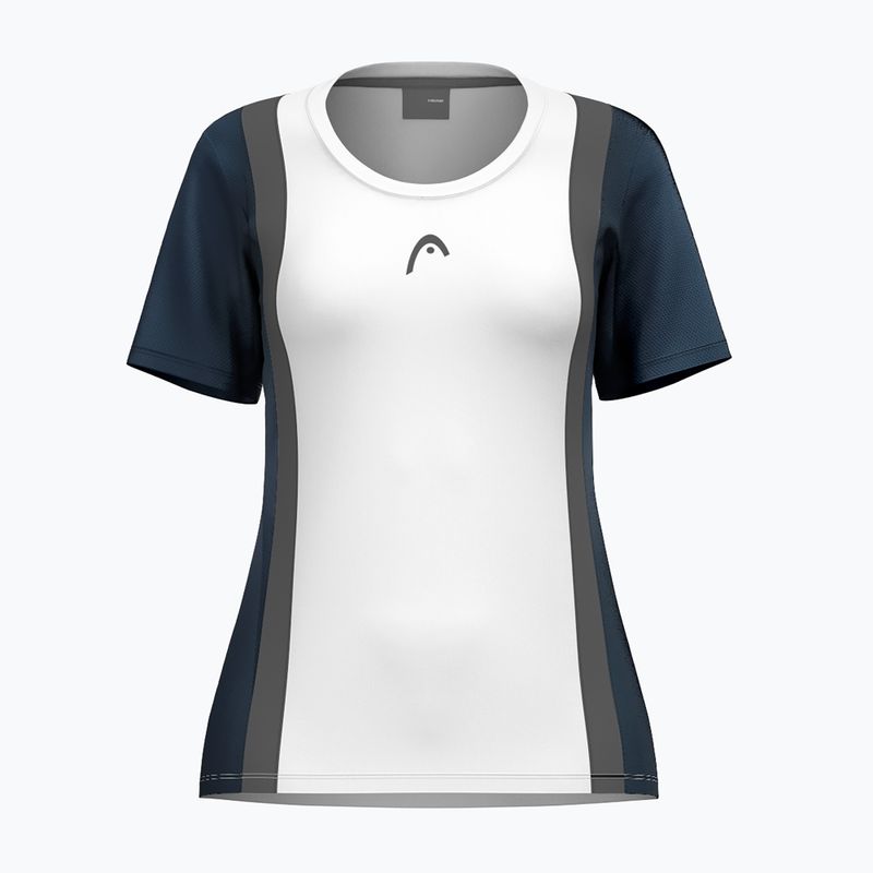 Dámske tenisové tričko HEAD Club 25 Tech W navy/white