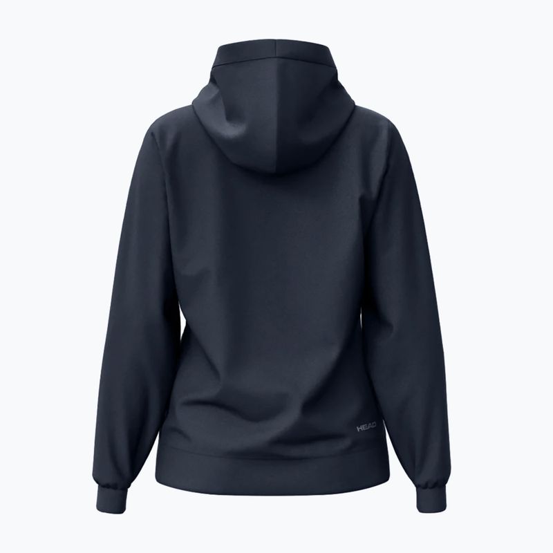 Dámska mikina HEAD Club Original Hoodie navy 2