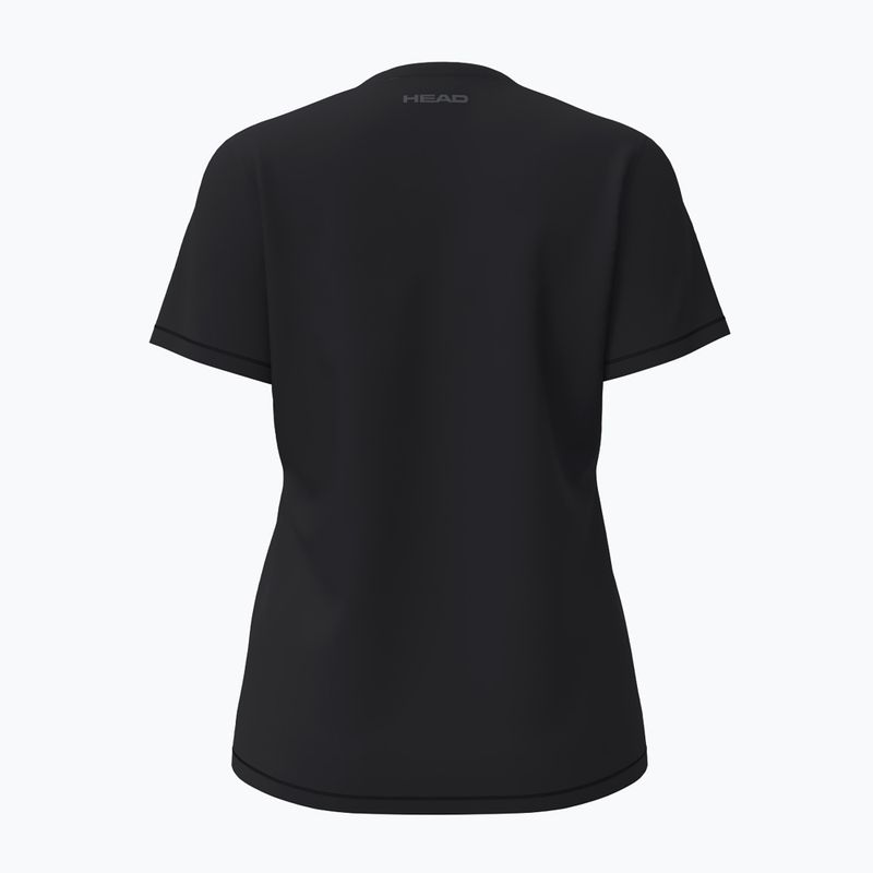Dámske tenisové tričko HEAD Club Original W black 2