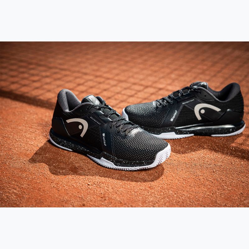 Pánska tenisová obuv HEAD Sprint Pro 4.0 SF Clay black/white 7