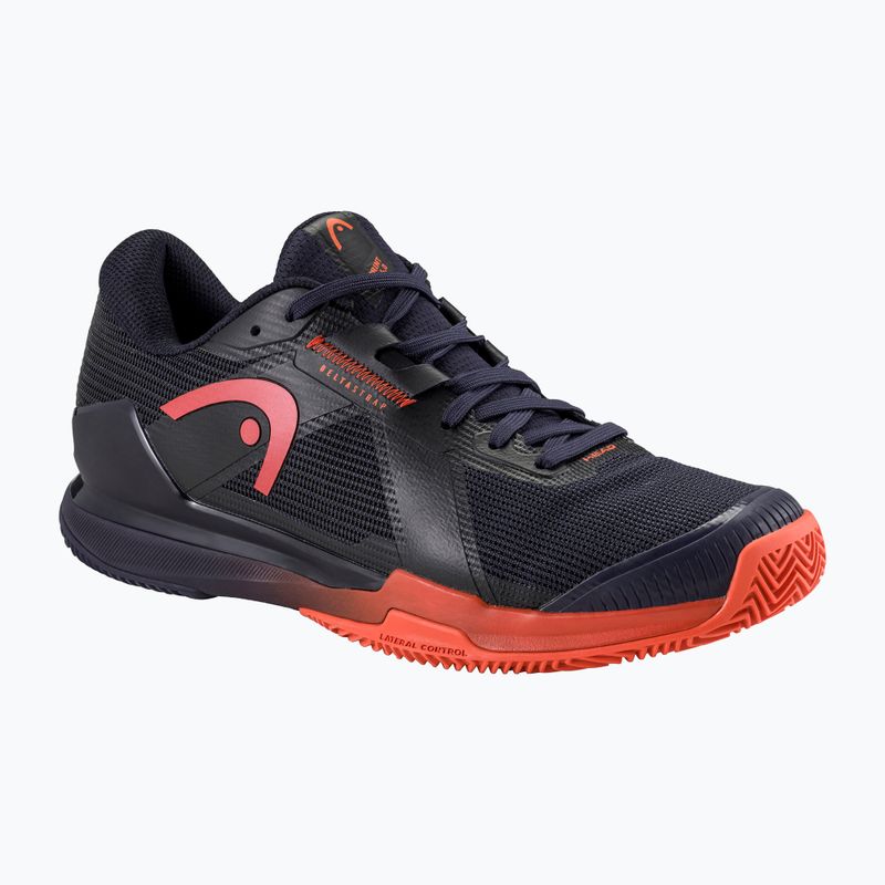 Pánska tenisová obuv HEAD Sprint Pro 4.0 Clay dark blue/red