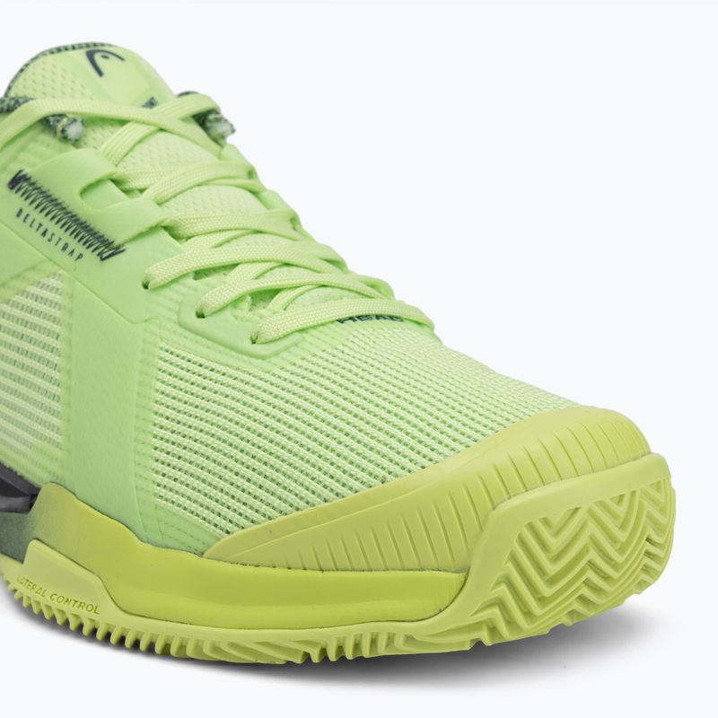 Pánska tenisová obuv HEAD Sprint Pro 4.0 Clay lime/ navy 7