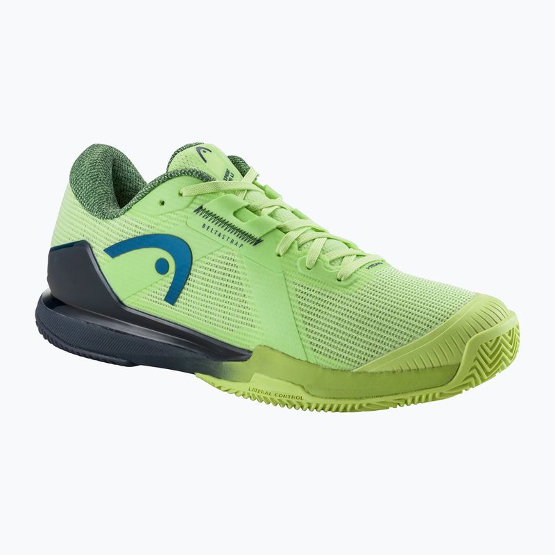 Pánska tenisová obuv HEAD Sprint Pro 4.0 Clay lime/ navy