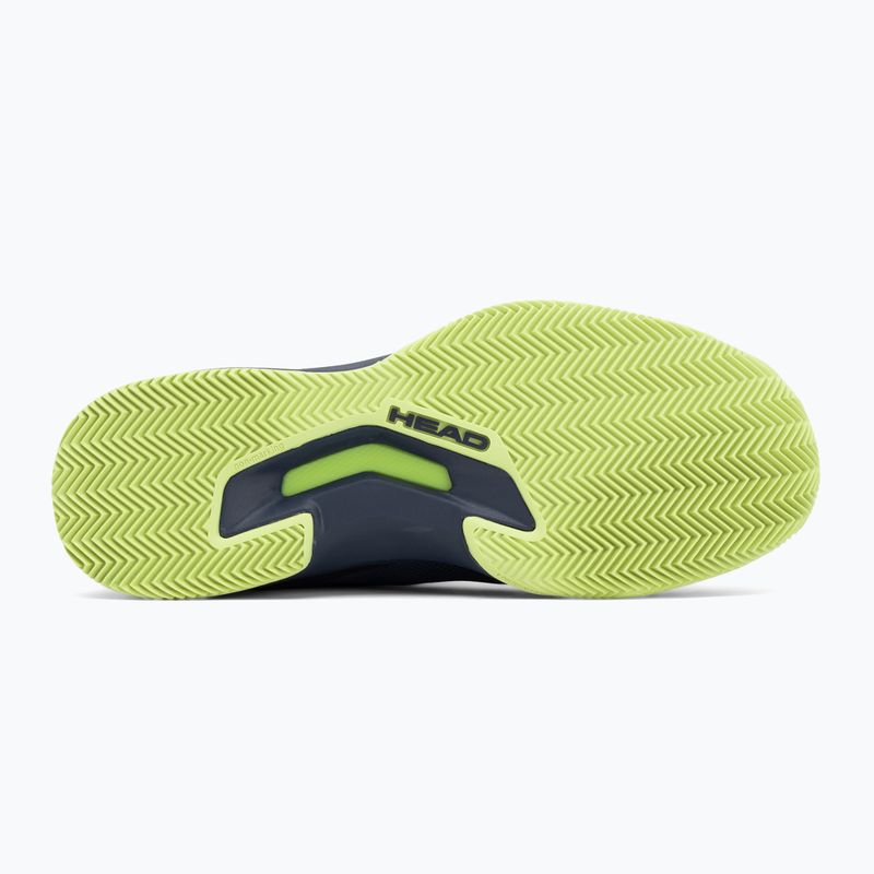 Pánska tenisová obuv HEAD Sprint Team 4.0 Clay navy/ lime 4