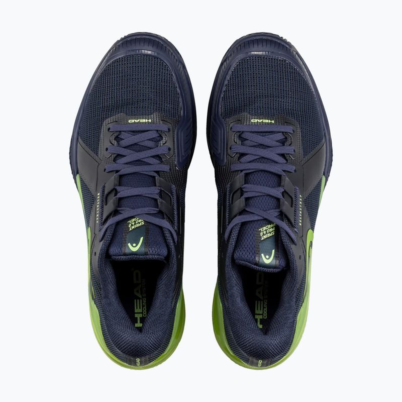 Pánska obuv na pádlo HEAD Sprint Pro 4.0 navy/ lime 4