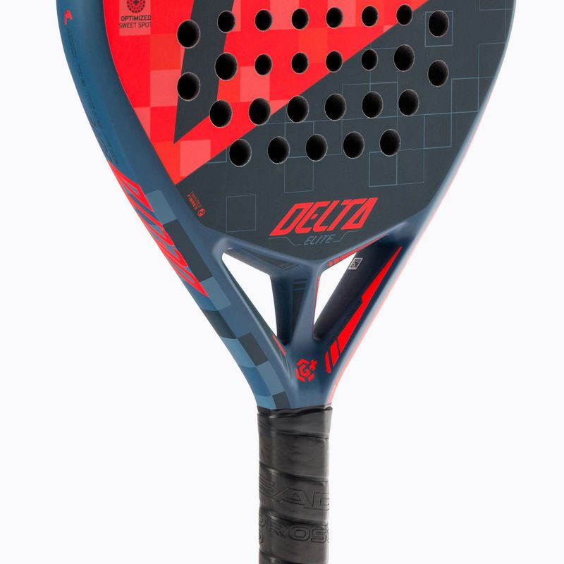 Raketa HEAD Graphene 360+ Delta Elite s CB červeno-čierna 228120 5
