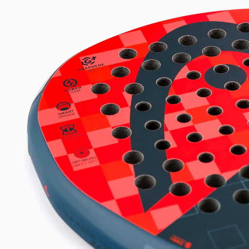 Raketa HEAD Graphene 360+ Delta Elite s CB červeno-čierna 228120 6