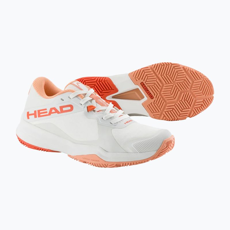 Dámska obuv na pádlovanie HEAD Motion Team white/ coral 5