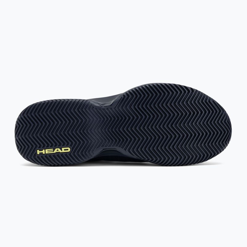 Pánska tenisová obuv HEAD Revolt Evo 2.0 Clay navy/ lime 4