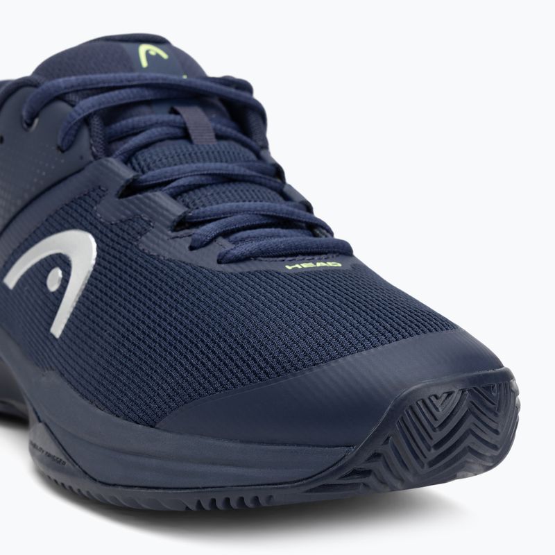 Pánska tenisová obuv HEAD Revolt Evo 2.0 Clay navy/ lime 7