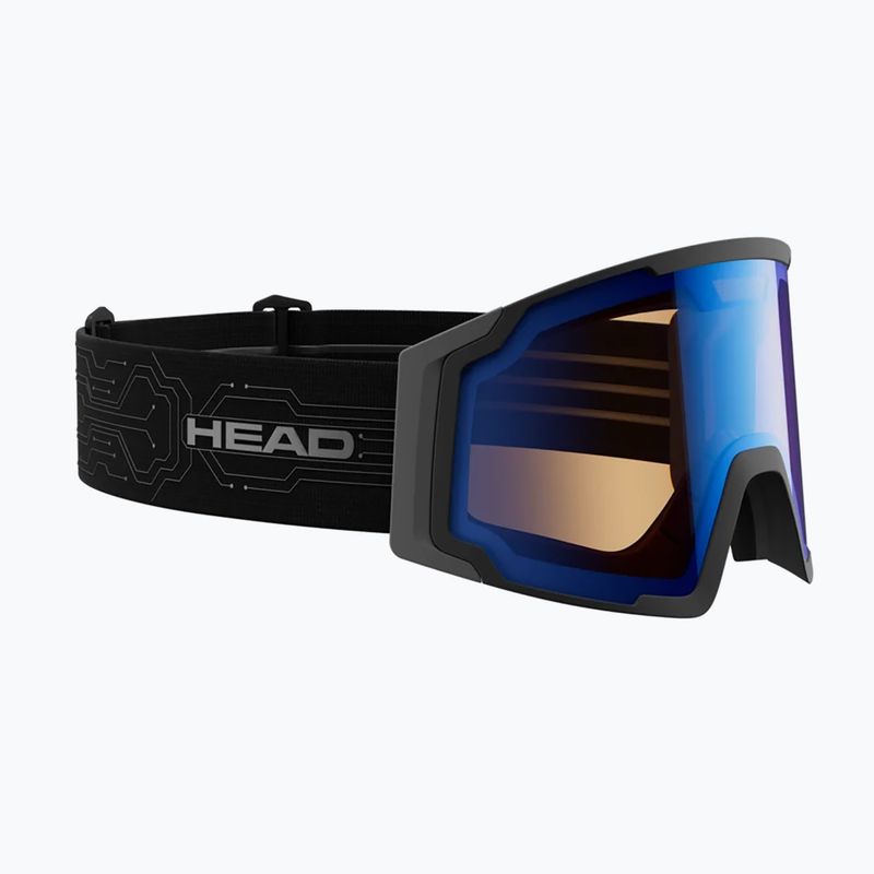 Lyžiarske okuliare HEAD Neves Sunscreen black/blue 2
